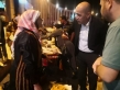 رئيس بلدية جرش الكبرى احمد هاشم العتوم يقوم بجولة تفقدية لجناح تمكين المرأة في مهرجان جرش