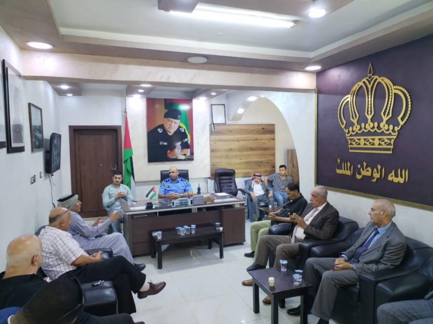 اربد: مجلس أمني مركز أمن المدينة يناقش قضايا مجتمعية