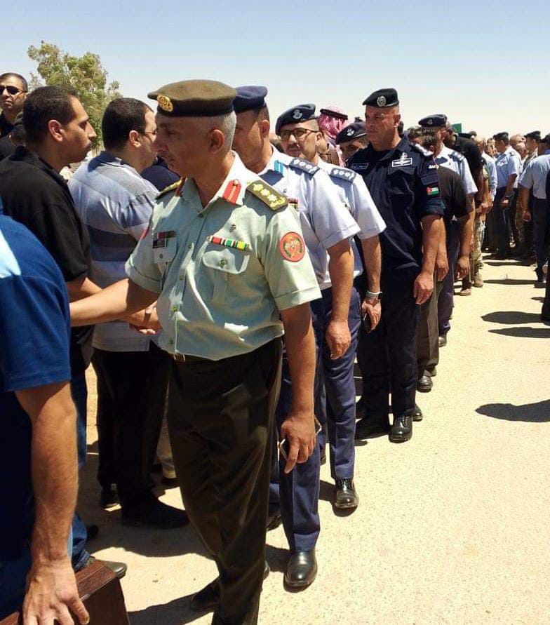 تشييع جثمان العميد المهندس رائد عبدالرزاق الهباهبة...صور