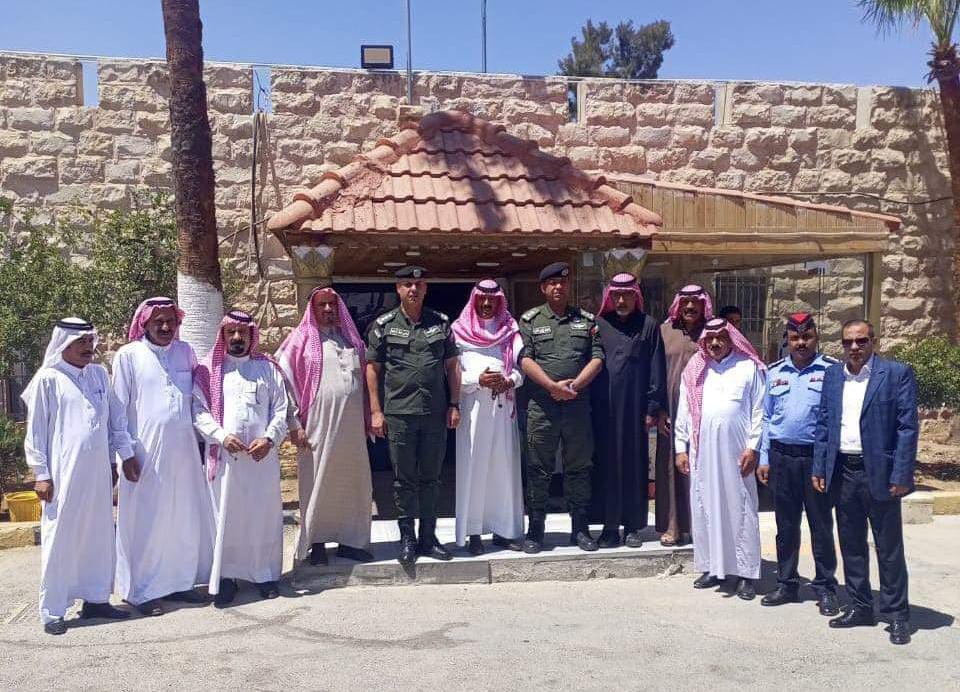 العقيد الرعود واجتماع في مجلس محلي لواء الجيزة