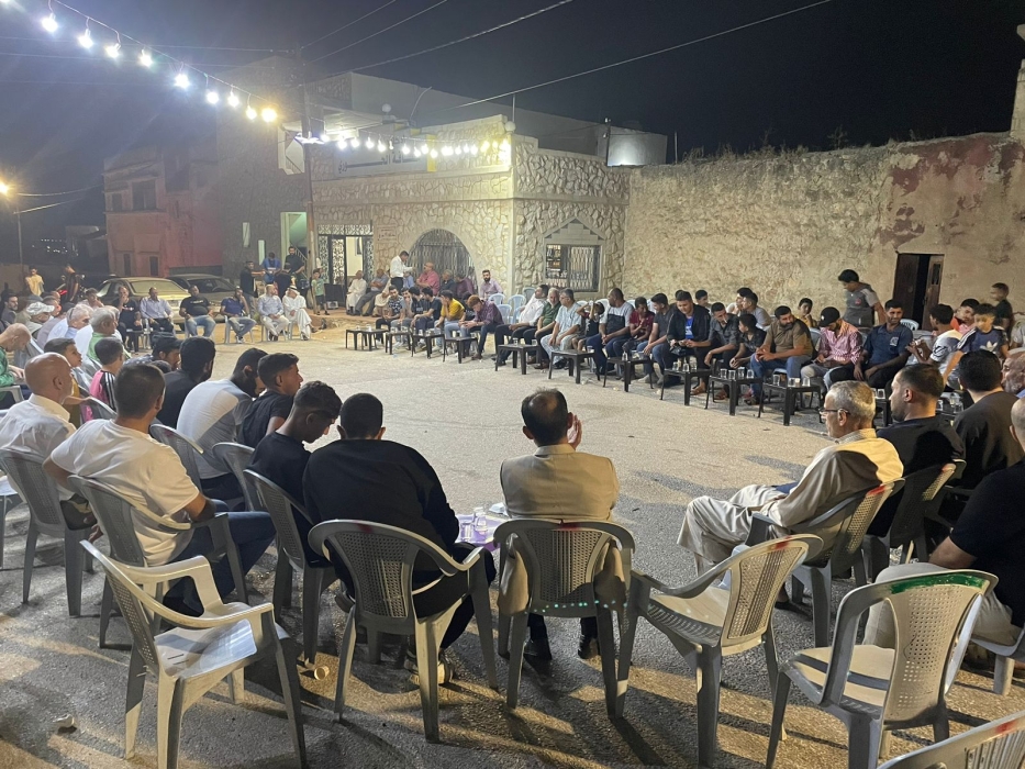 بالصور ...إجتماعا شبابيا  حاسما بتنظيم من مرشح كتلة العدالة   الإعلامي اسماعيل الحوري لأبناء منطقته