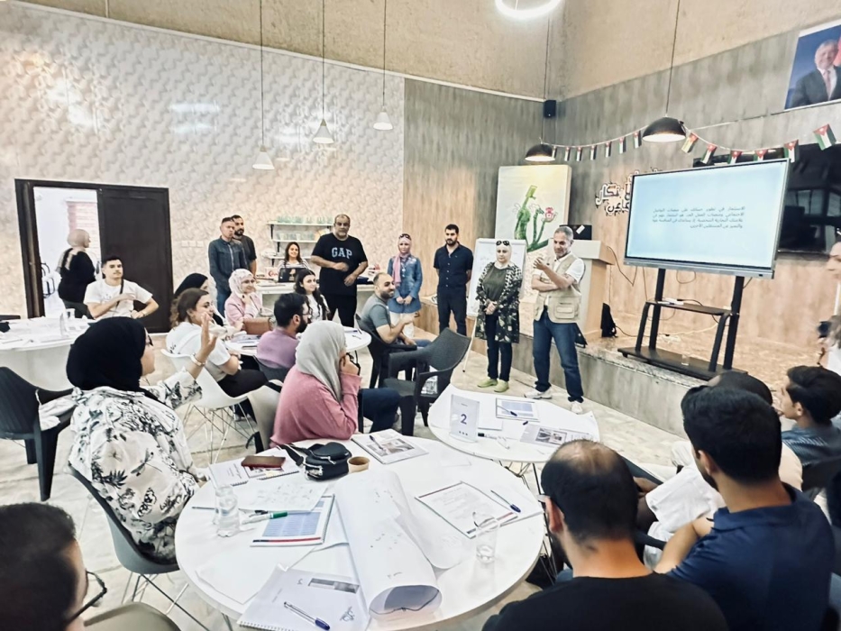 ختام فعاليات معسكر العمل عن بعد في مركز شباب العاصمة