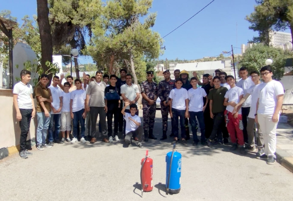 اختتام فعاليات معسكر سواعد الإنقاذ في عجلون