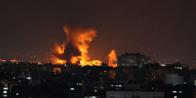 Eight martyrs in Israeli occupation bombing of several areas#44; Gaza Strip