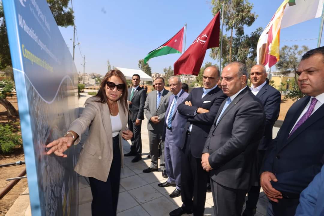 الخصاونة يتفقد مشروع بركة البيبسي