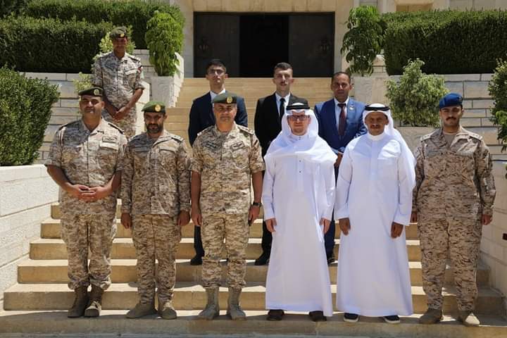 وفد سعودي يزور مديرية الإعلام العسكري...صور