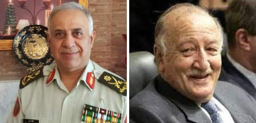 اللواء مهندس راكان زعل الفلوح الزبن والعائلة يعزي بفقيد الاردن المرحوم  دولة زيد الرفاعي