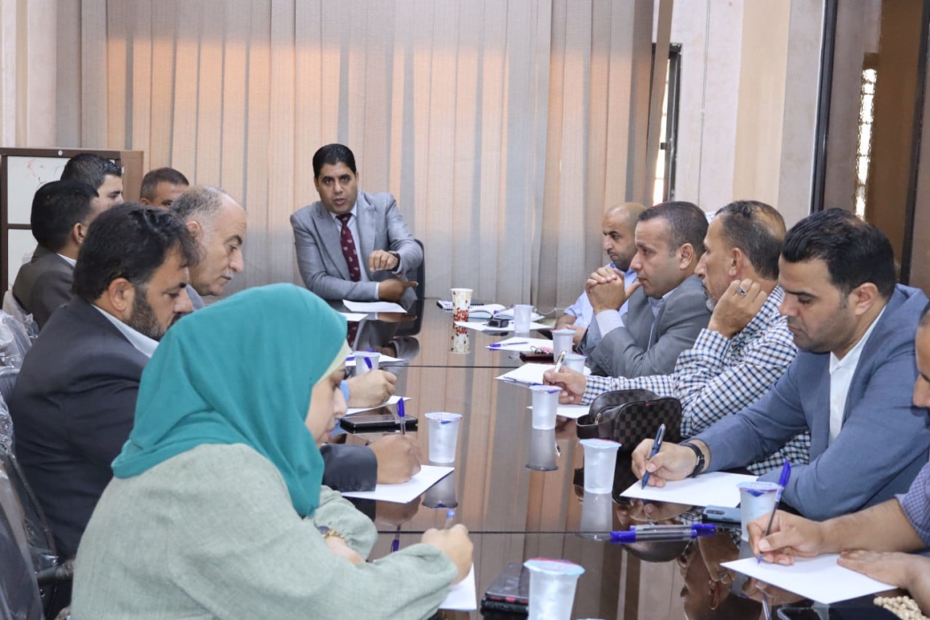 الشرفات يترأس اجتماعا لمناقشة استعدادات تربية البادية الشمالية الغربية للعام القادم