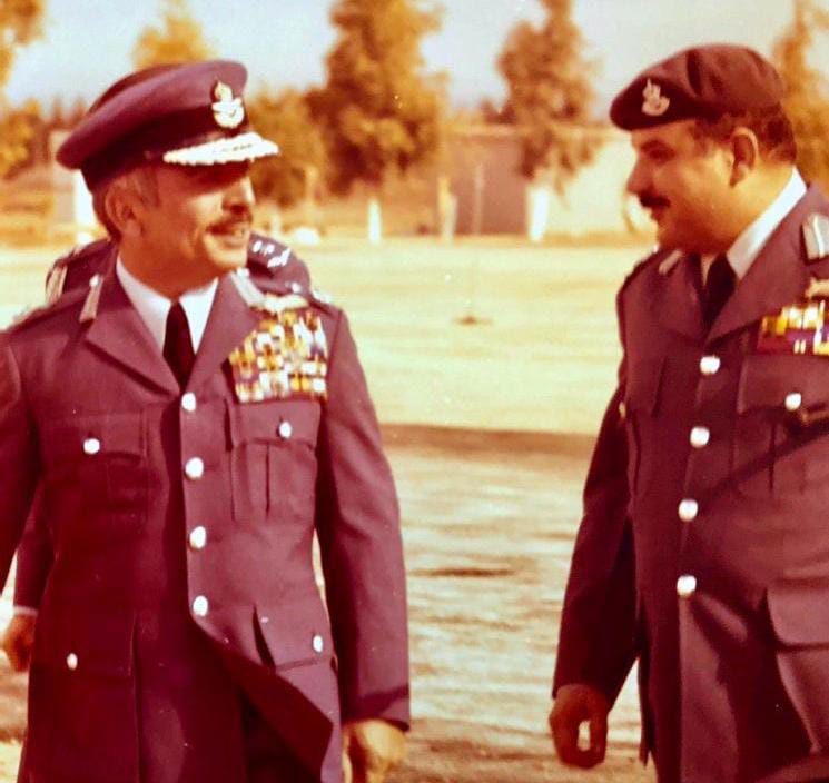 وفاة اللواء الركن الطيار  عبود سالم حسن   قائد سلاح الجو الملكي  الاسبق