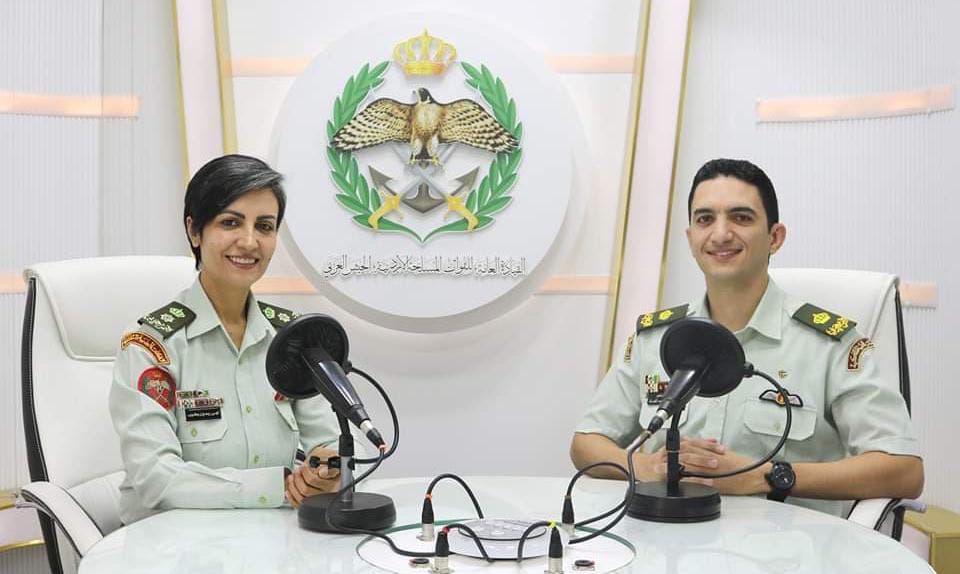 إذاعة الجيش العربي تستضيف الرائد الطبيب طارق القضاة