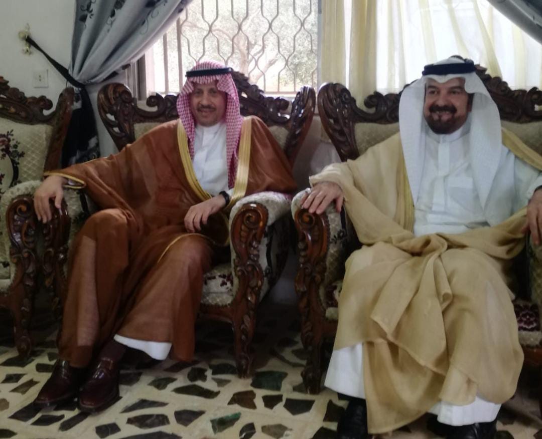 السديري يزور عشيرة القضاة