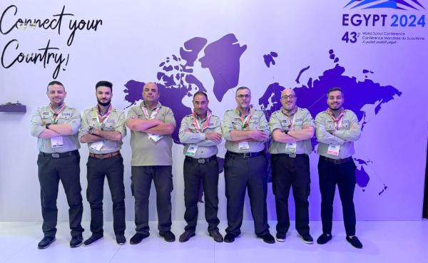 الأردن يشارك بالمؤتمر الكشفي العالمي في مصر