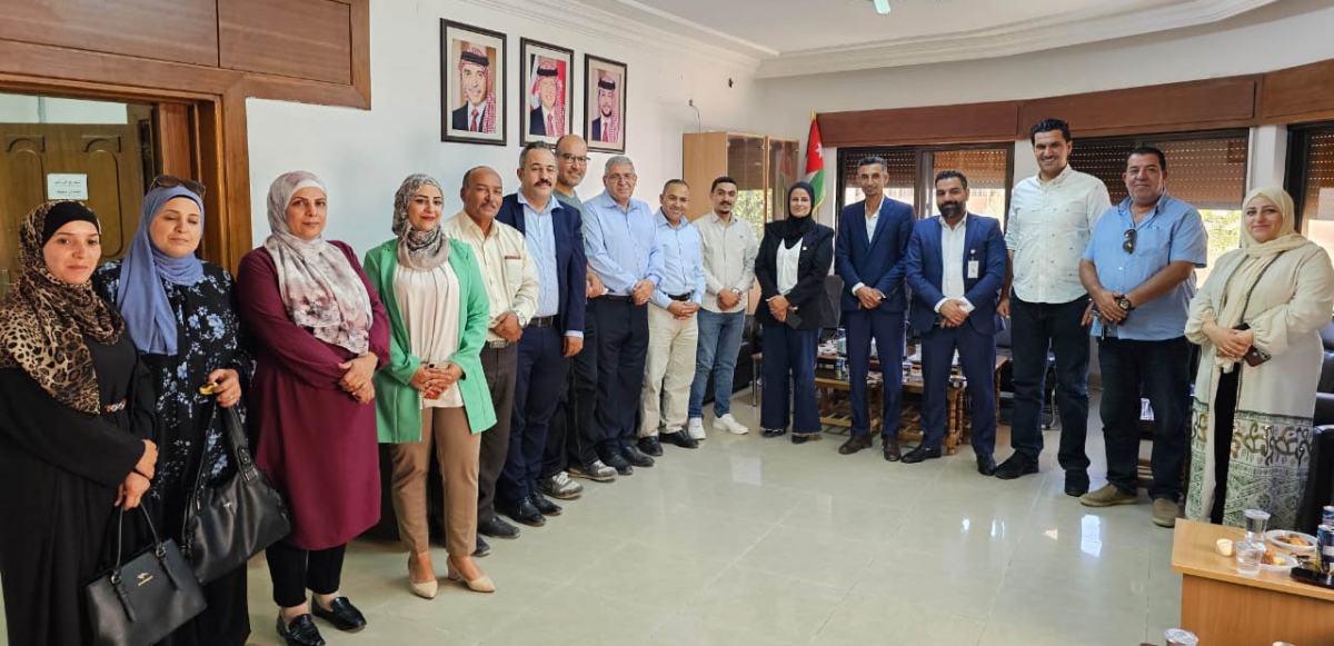 جلسة تعريفية حول مشروع بحثي زراعي في مادبا