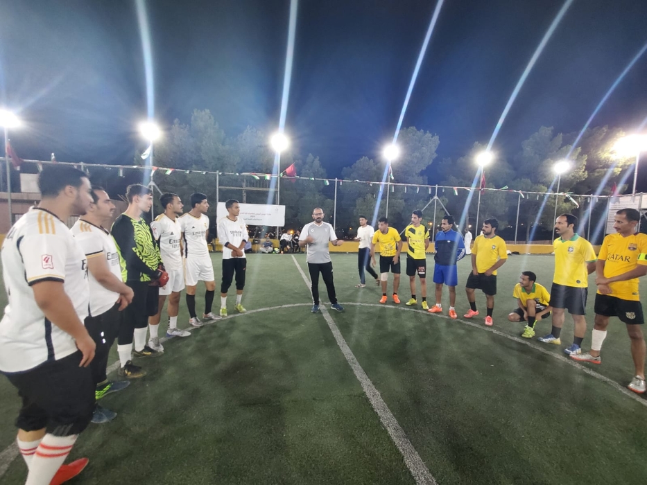 تواصل فعاليات بطولة اليوبيل الفضي لخماسيات كرة القدم للشباب 2024 في البترا