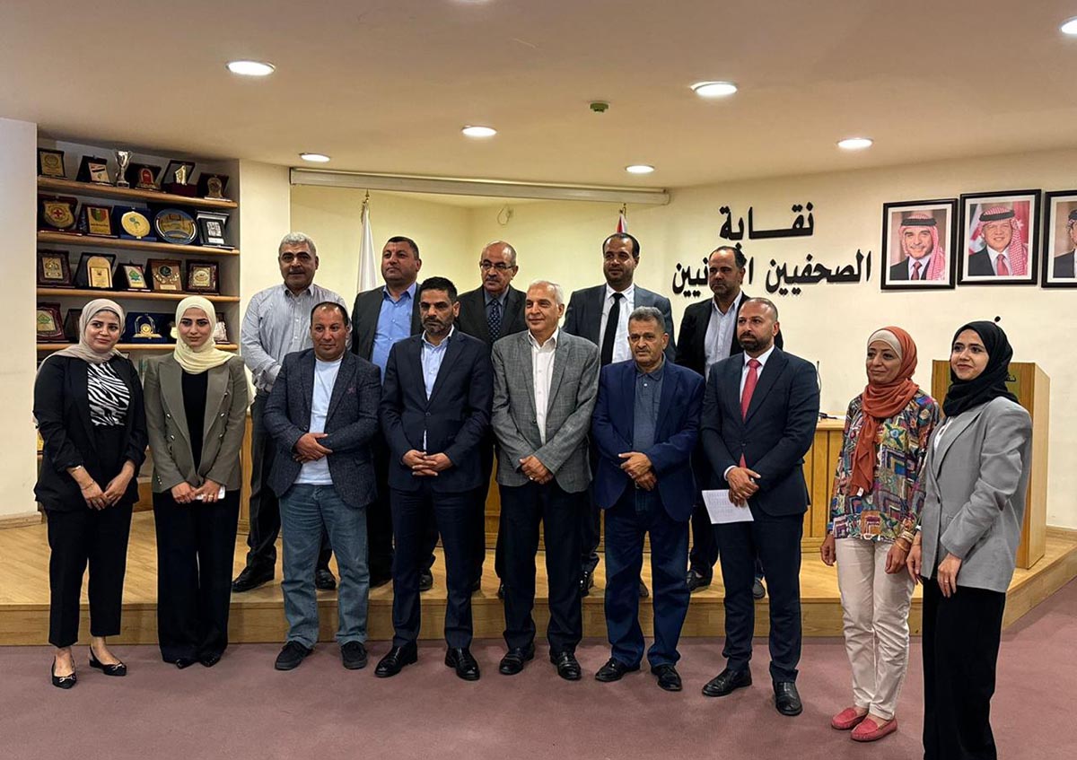 صحفيون جدد يؤدون القسم القانوني