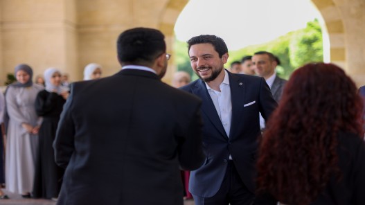 ولي العهد خلال تكريم أوائل بـالتوجيهي: العمل جار على توسيع فرص التعليم المهني والتقني