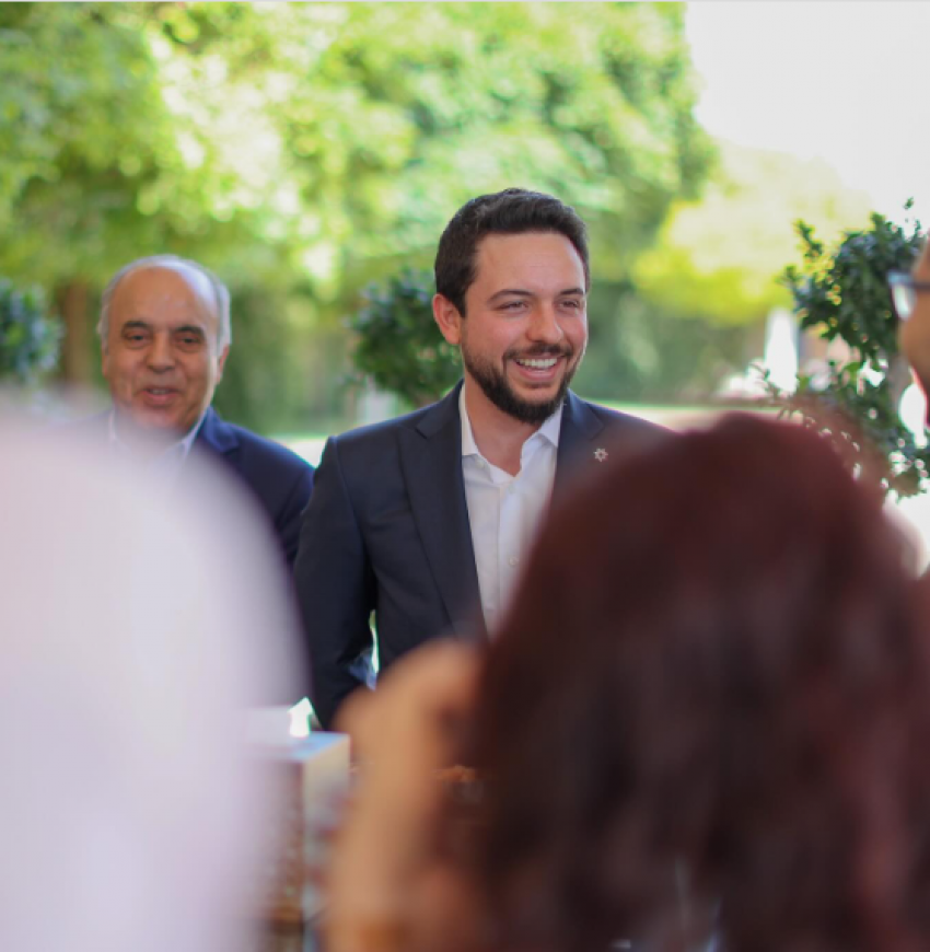 ولي العهد: سعدت بلقاء مجموعة من خيرة طلبة الأردن وكل أمنياتي لهم بالتوفيق في قادم الأيام