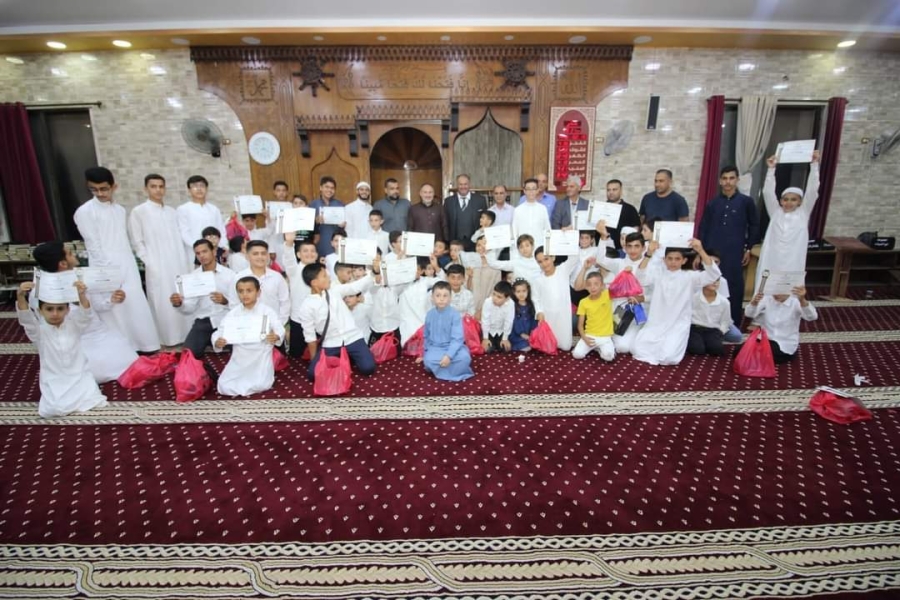 تخريج طلبة المراكز الصيفية لتحفيظ القرآن الكريم في مادبا وعجلون