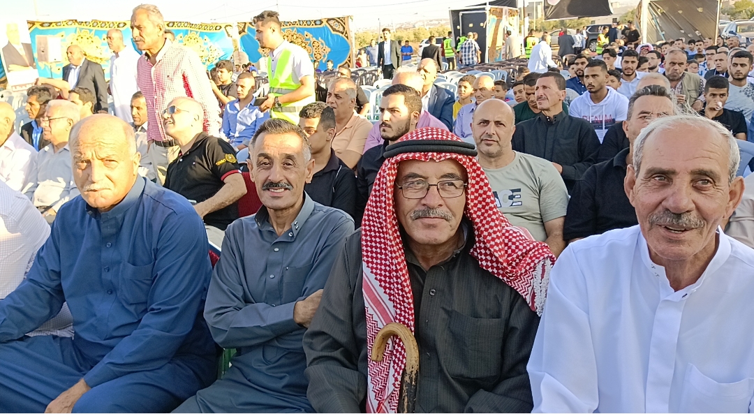 مهرجانا انتخابيا حاشدا ببلدة حور في إربد لدعم  ومؤازرة  المرشح الإعلامي اسماعيل الحوري...صور