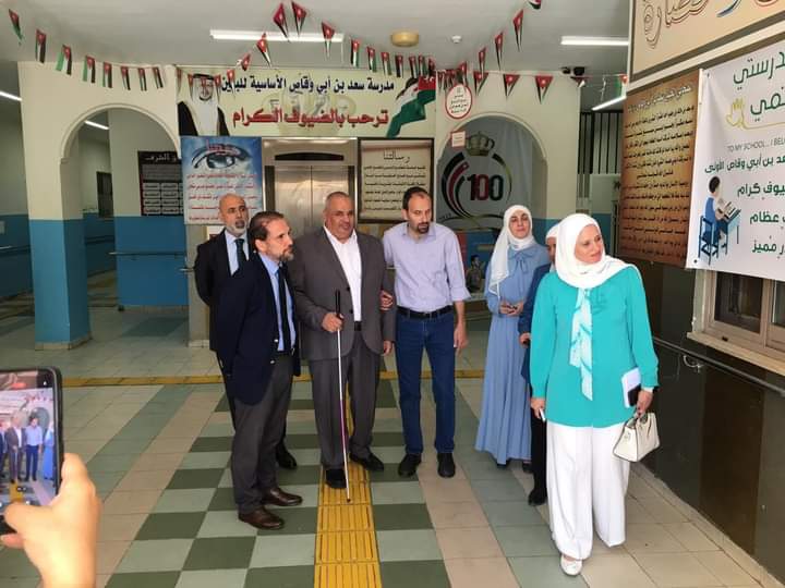 الأمير مرعد يتفقد مراكز اقتراع نموذجية للأشخاص ذوي الإعاقة في ماركا