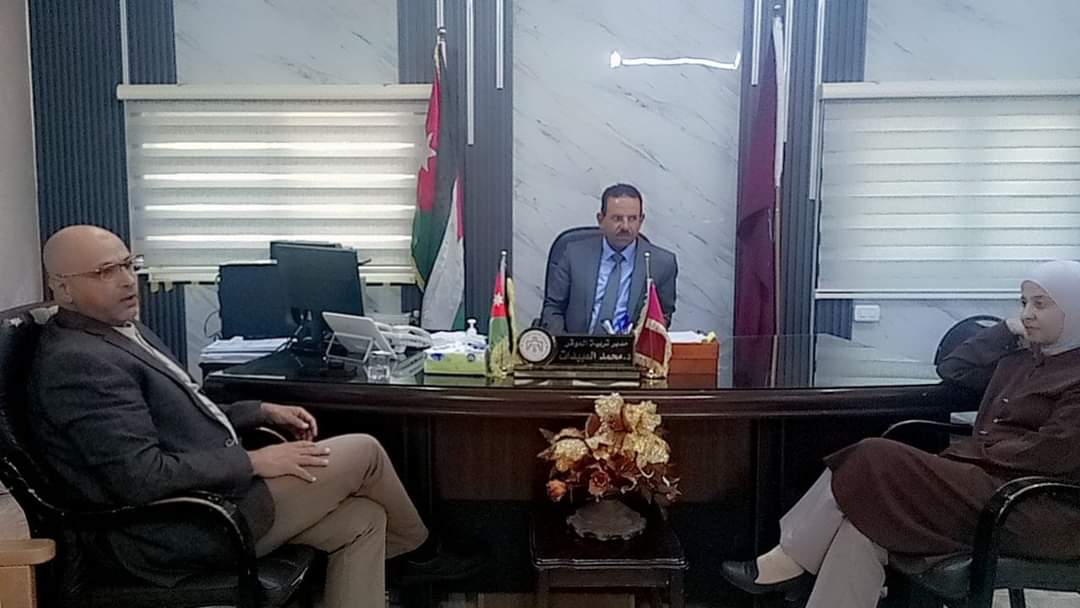 الحنيطي تباشر عملها مديراً للشؤون الإدارية والمالية لتربية الموقر