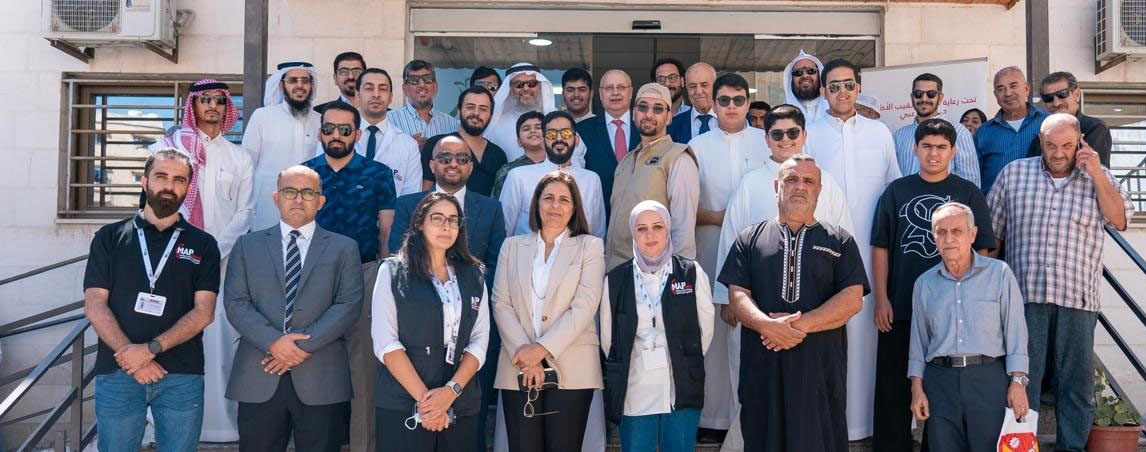 العون الطبي تطلق حملة مكافحة العمى الثالثة في الأردن