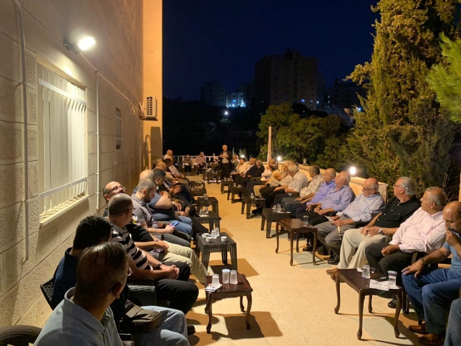 قائمة النهوض في جرش  مخيم سوف...صور