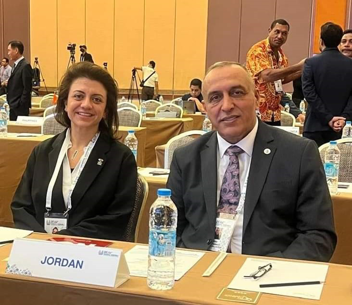 الأميرة آية بنت فيصل تشارك باجتماعات عمومية الاتحاد الآسيوي للكرة الطائرة