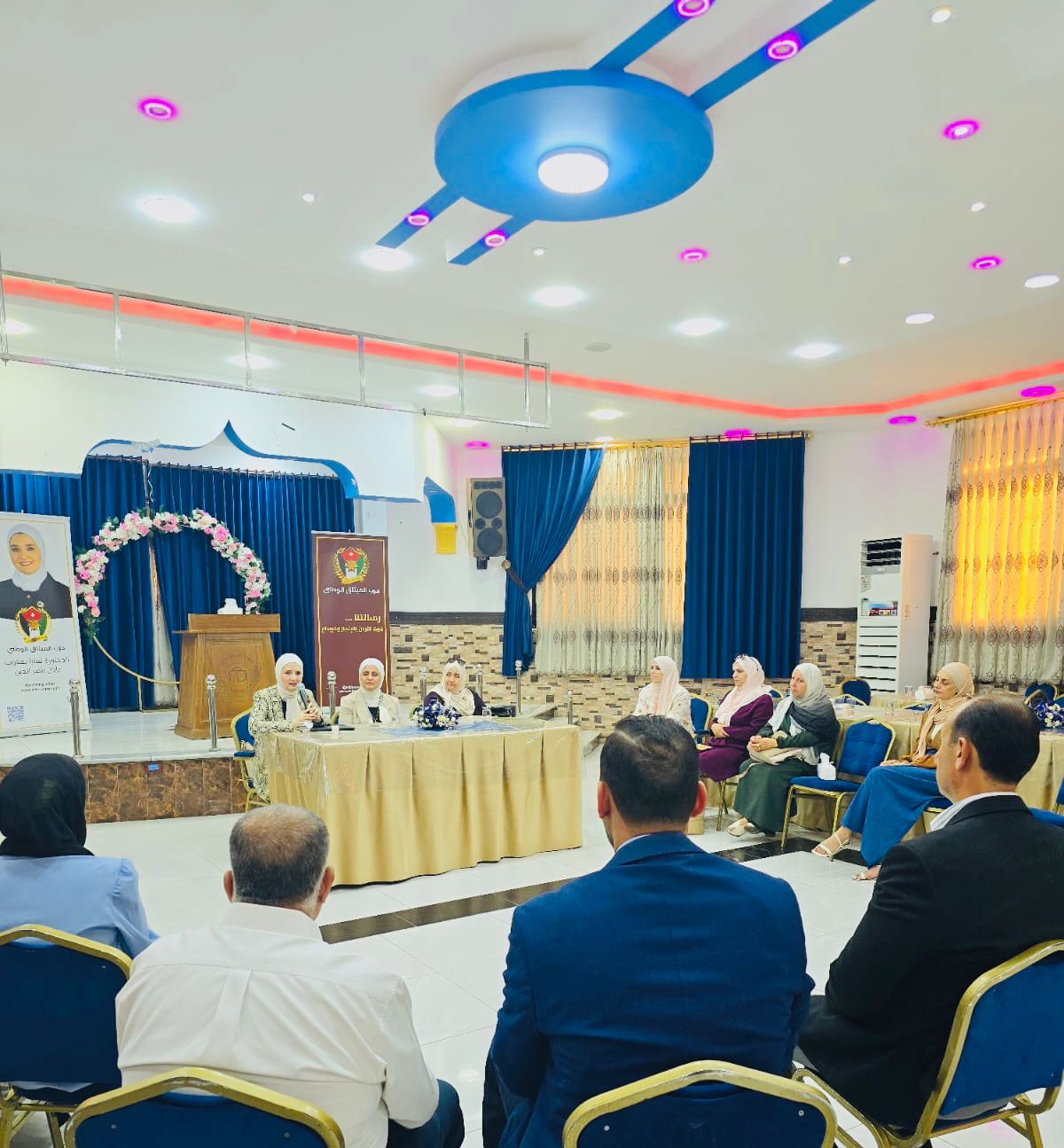 الميثاق الوطني ينظم لقاءً مع منتسبي جمعية دورا  لتعزيز المشاركة السياسية