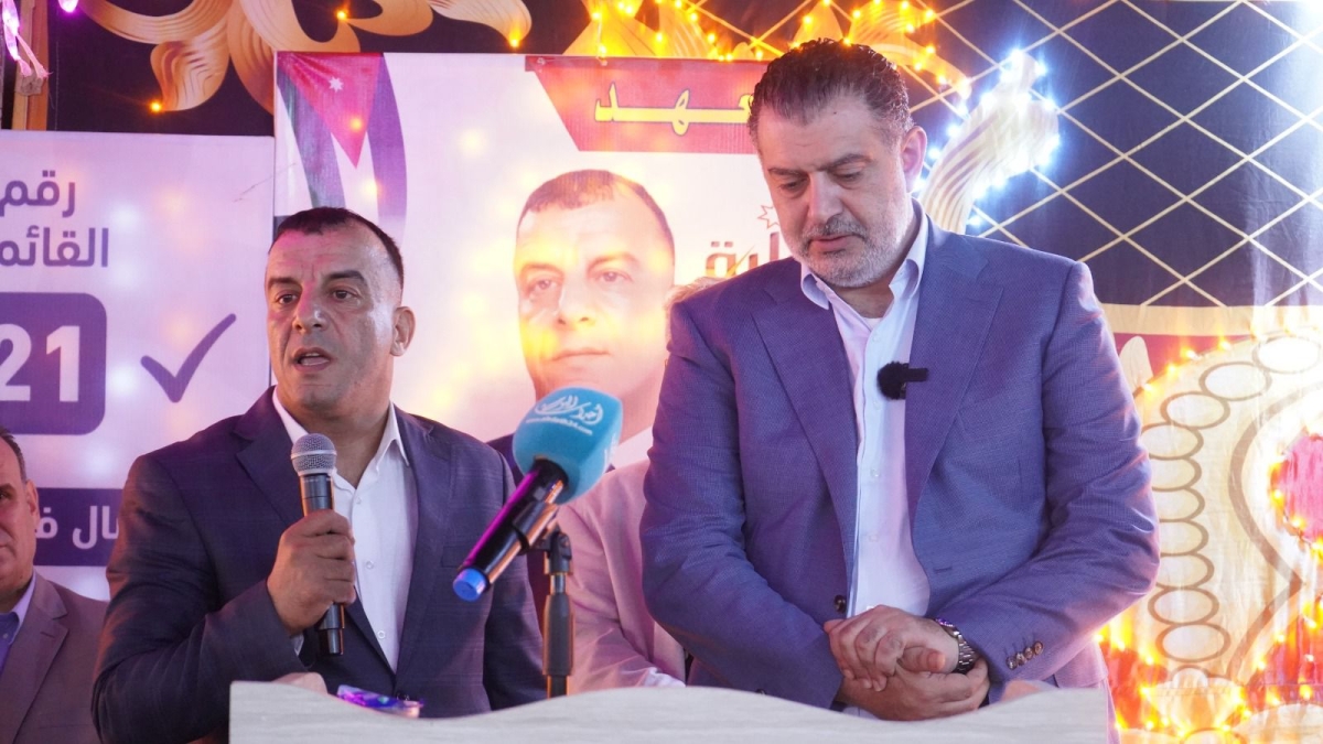 المرشح في إربد الثانية باسم الخصاونة يقيم مهرجان في النعيمة لحزب إرادة وقائمته المحلية  فيديو وصور