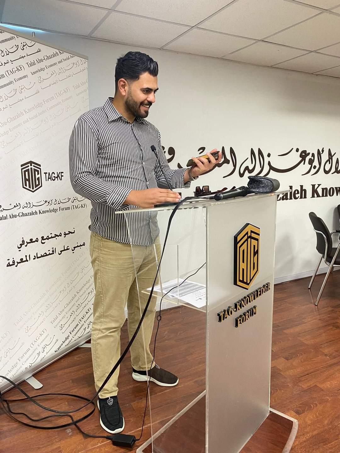 الناشط الشبابي  بني ياسين يحذر من  مقاطعة الانتخابات النيابية