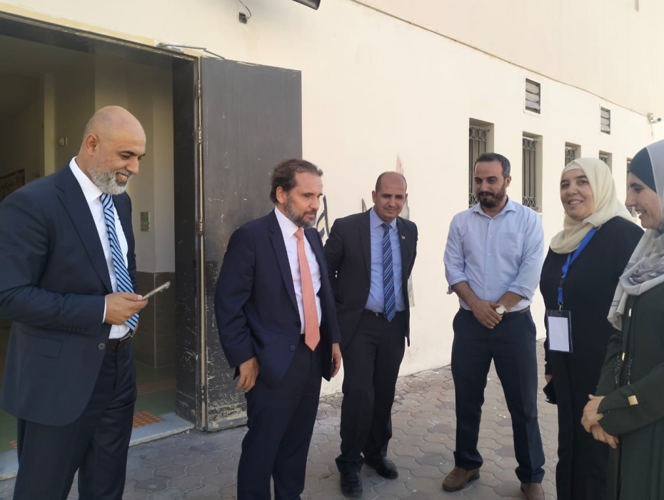 Prince Mired Visits Accessible Voting Center in Aqaba Ahead of Elections