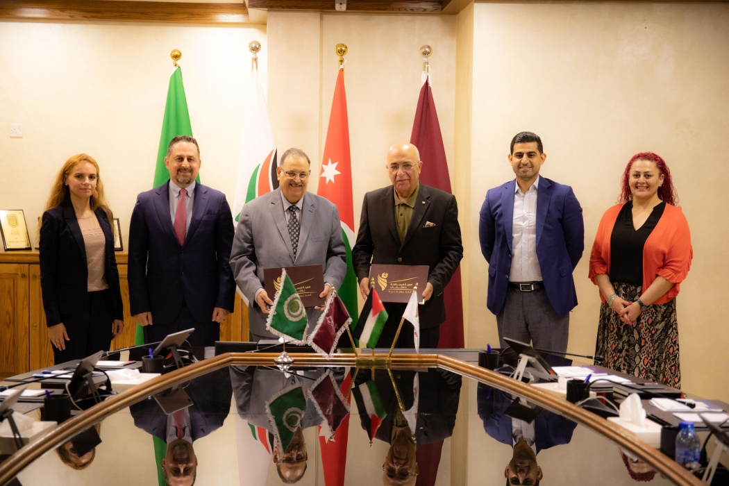 المعايطة يستقبل بعثة جامعة الدول العربية للمراقبة على الانتخابات