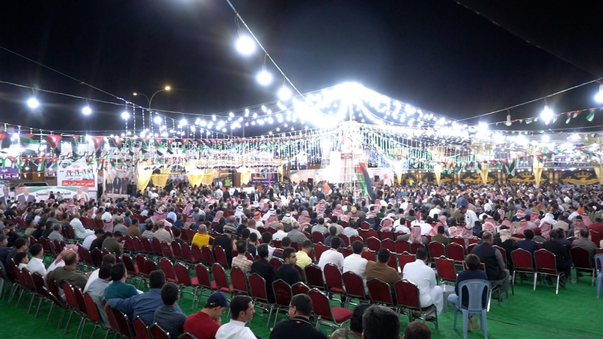 القائمة الحزبية لحزب إرادة تمضي يوما حافلا بين قواعدها في الطفيلة ومعان  فيديوهات وصور 