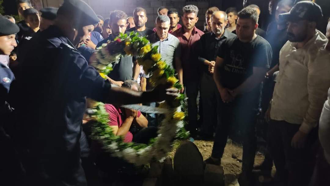 تشييع جثمان الوكيل معتصم صالح محمد العمرات...صور