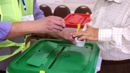 8 نسبة المشاركة الانتخابية في الزرقاء لغاية الـ 1 ظهرا