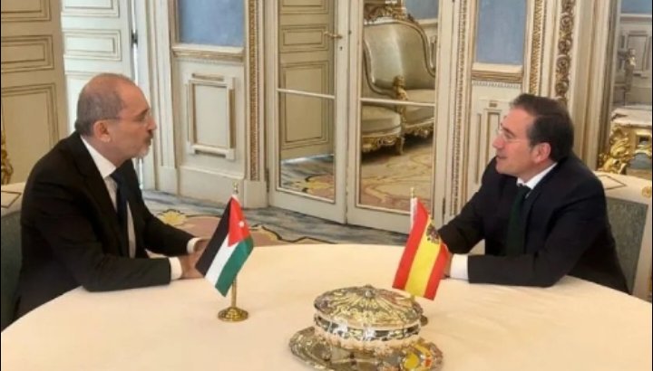 الصفدي يجري مباحثات مع نظيره الإسباني