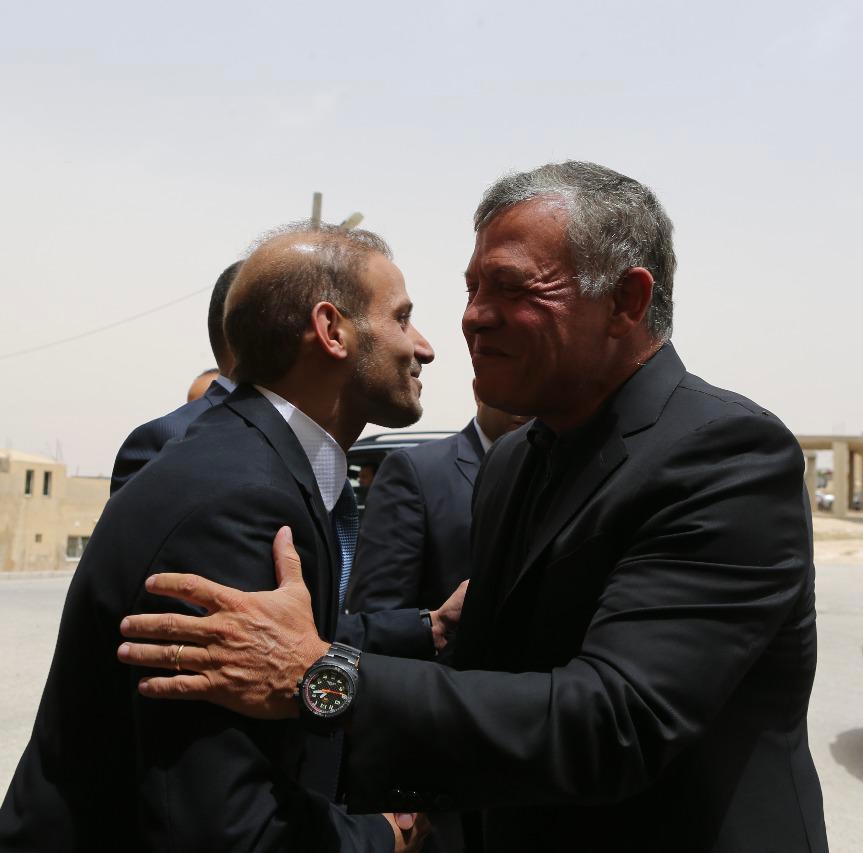 بالورد والياسمين جرش تستقبل سيدنا