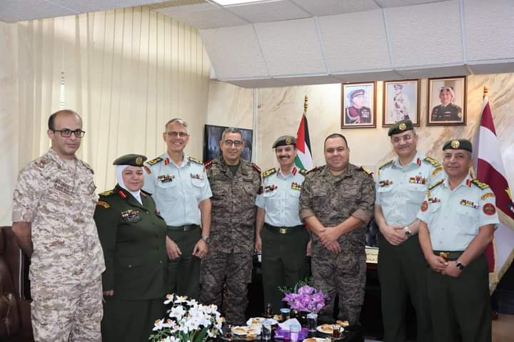 وفد عسكري تونسي يزور مديرية الخدمات الطبية الملكية