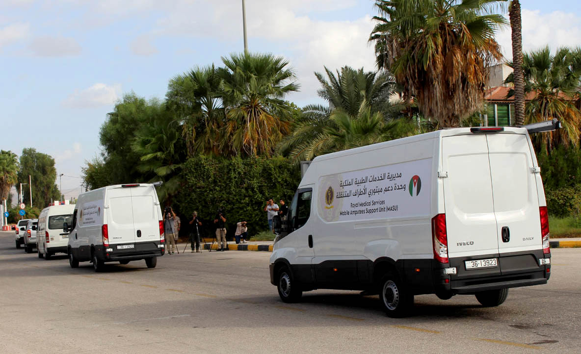 Restoring Hope clinic convoy departs to support amputees in Gaza