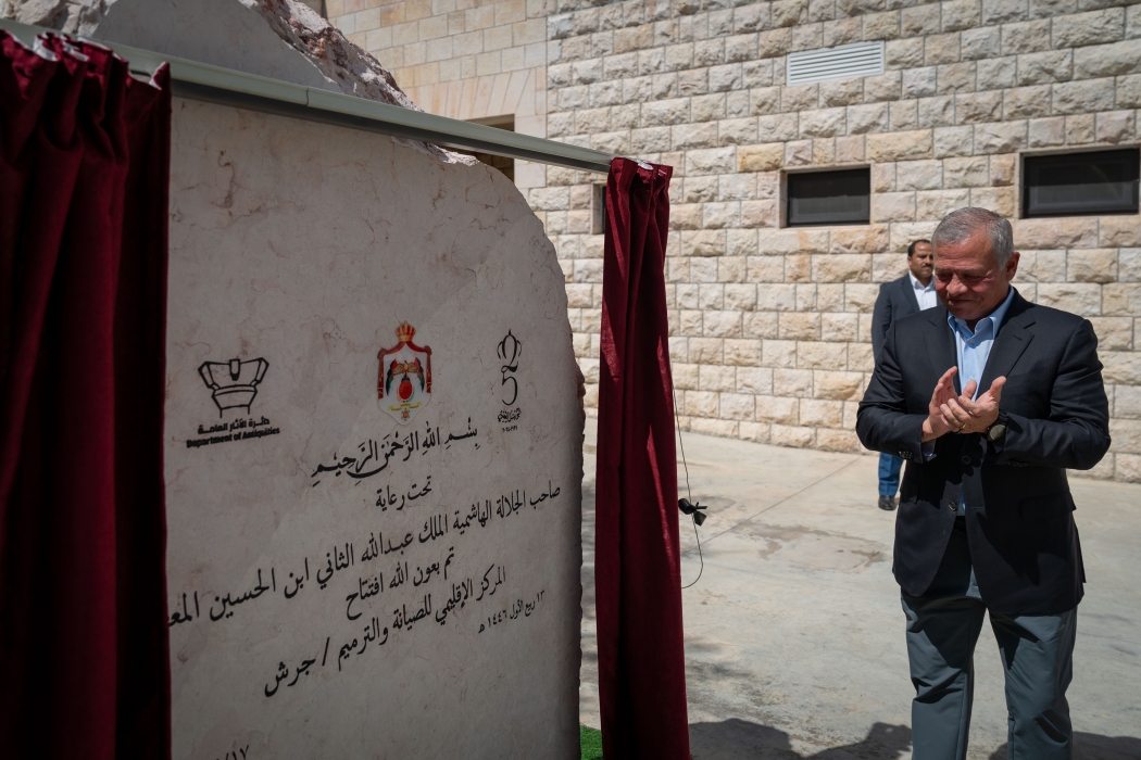 King says Jerash reflects Jordan’s image to world#44; embodies Kingdom’s cultural diversity