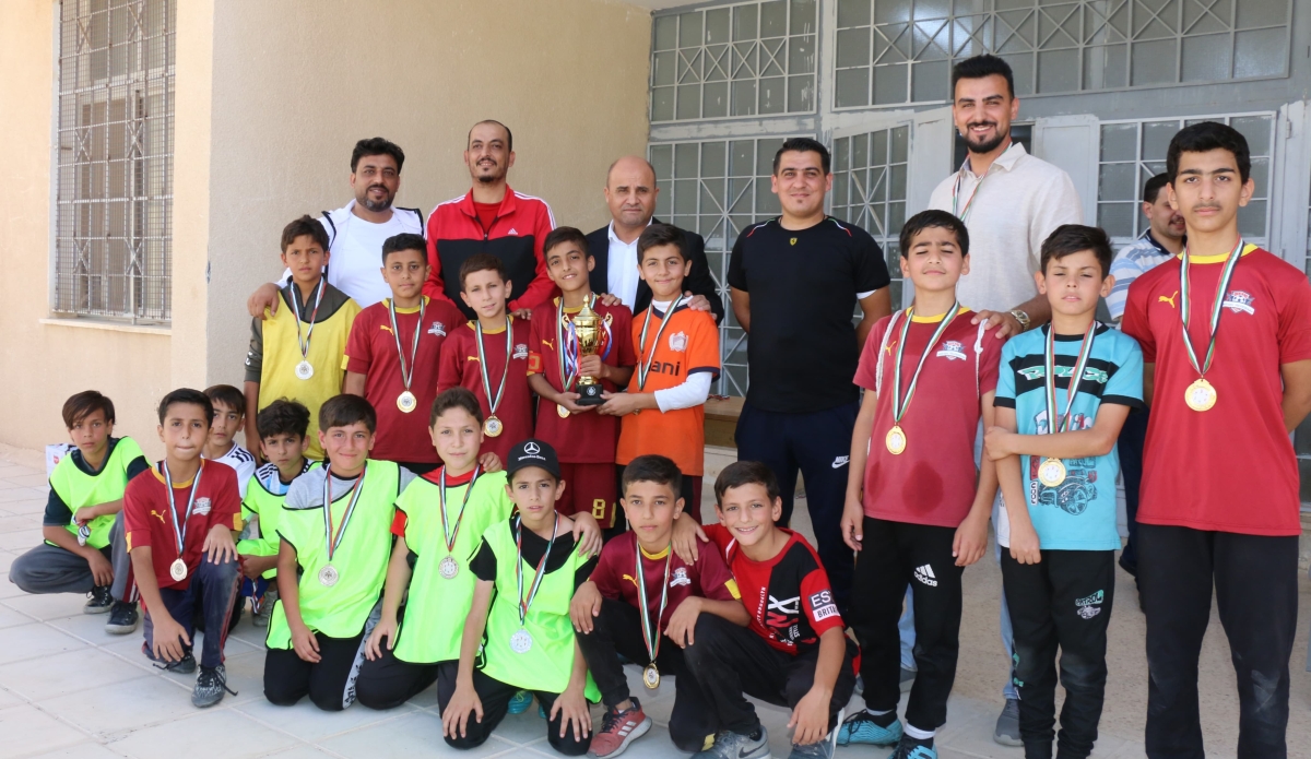 الحباشنة يتوج الفائزين ببطولة كرة القدم للمرحلة الأساسية الدنيا في مديرية تربية معان