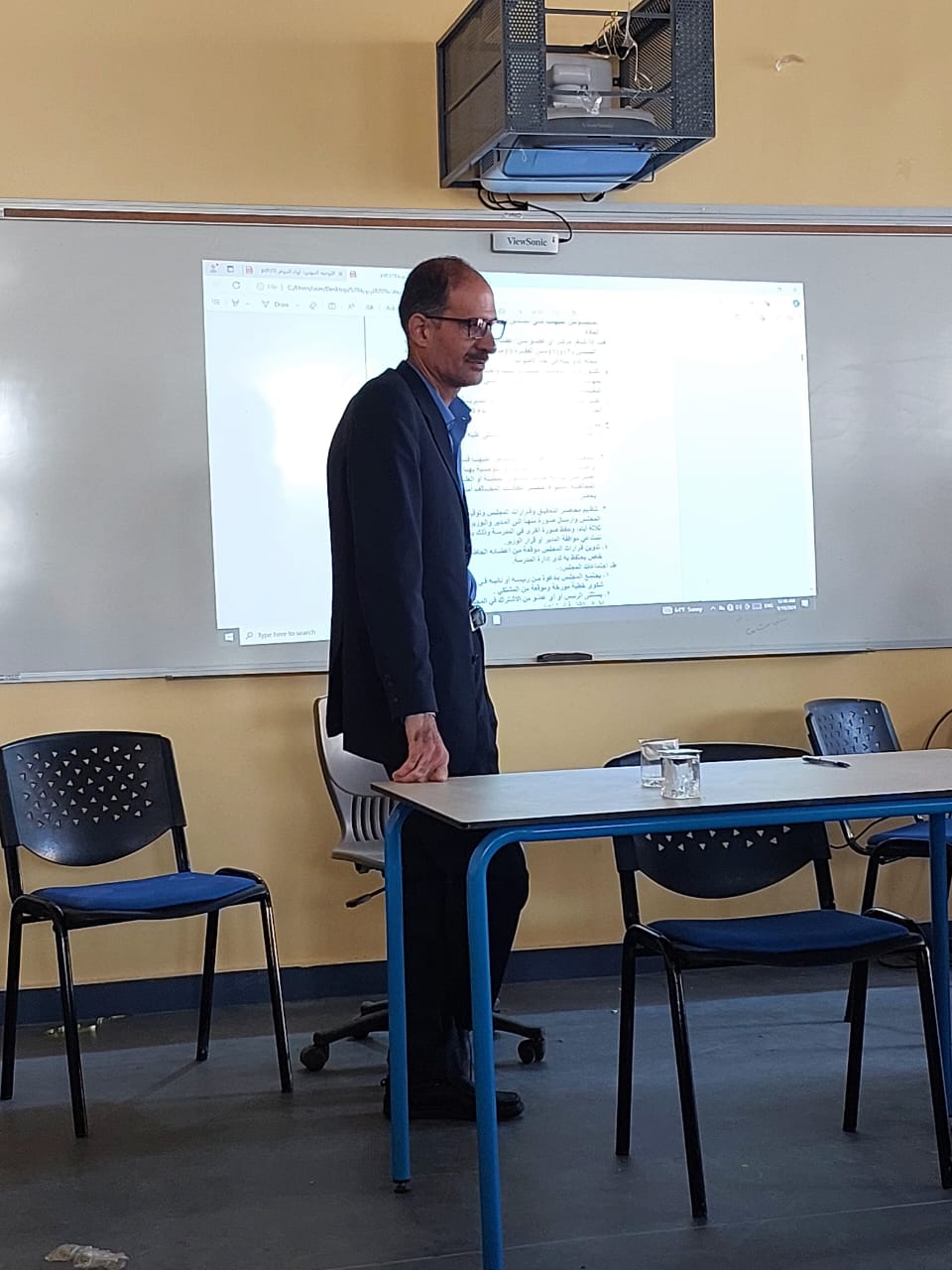 قسم الارشاد في تربية الموقر يعقد اجتماعًا للمرشدين