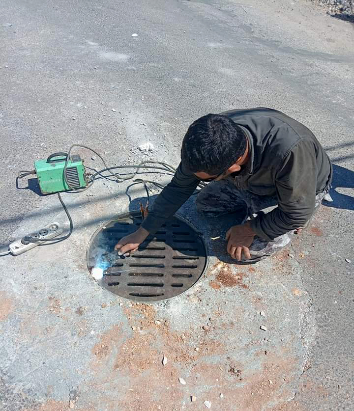 بلدية الجنيد في عجلون  تستكمل استعداداتها لفصل الشتاء