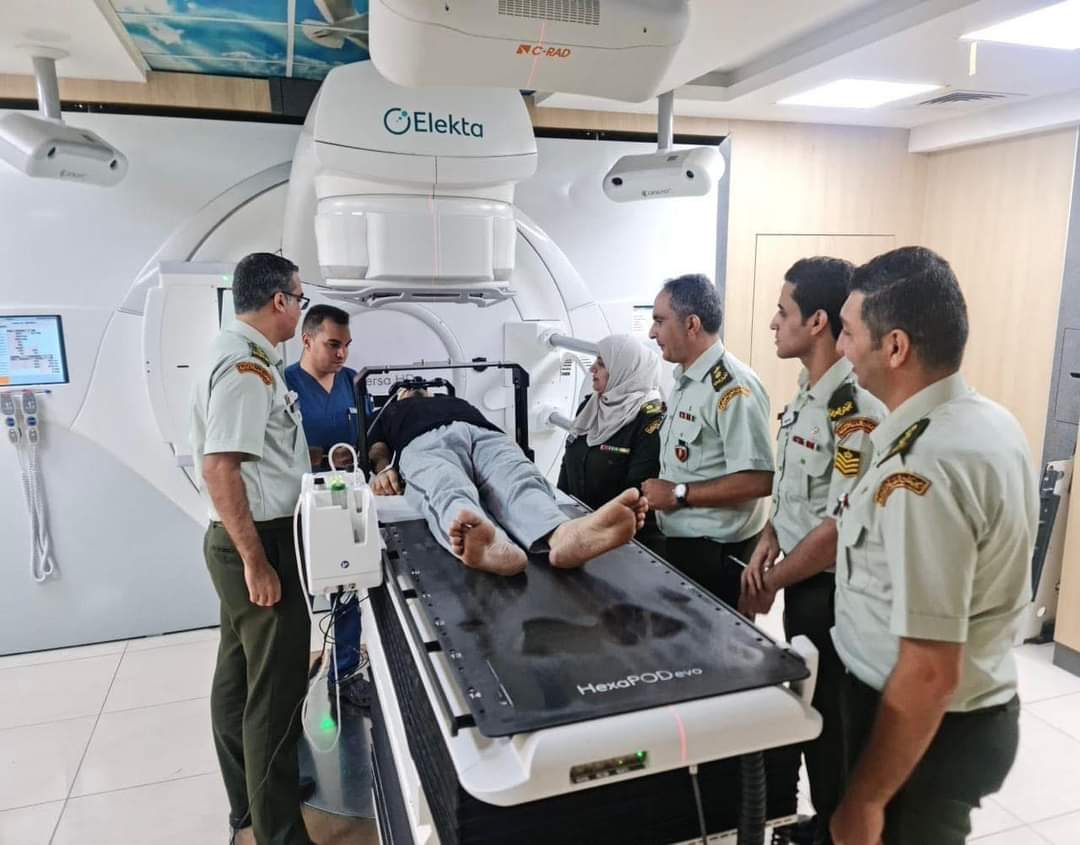 Radiosurgery was used for first time at Military Oncology Center