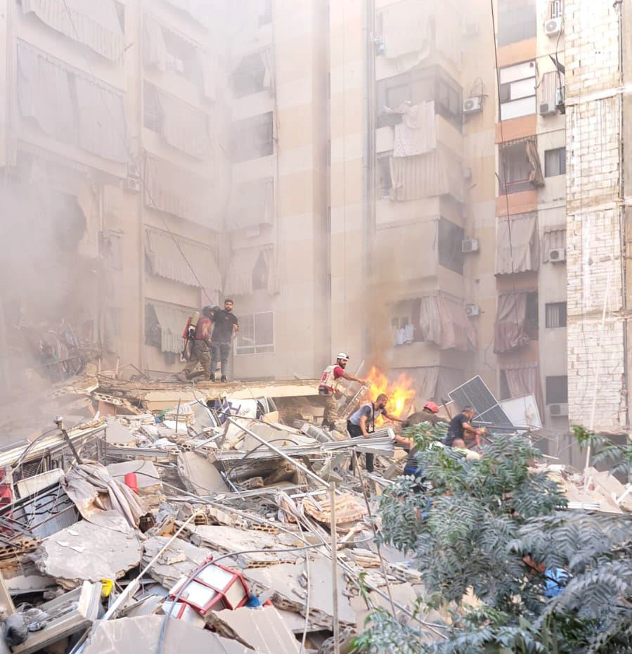 At least 8 killed#44; 59 wounded in Israeli raid on southern Beirut