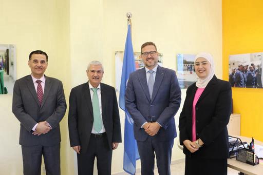 الأمين العالم للمجلس الأعلى للعلوم والتكنولوجيا يبحث سبل التعاون مع الاونروا