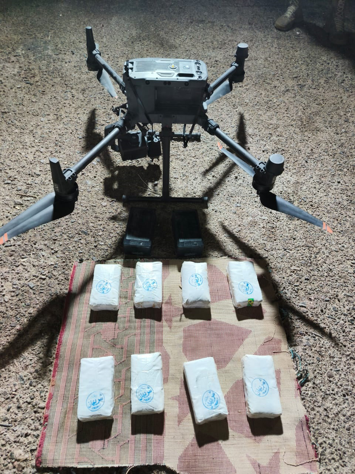 Army Foils Drug Smuggling Attempt Using Drone