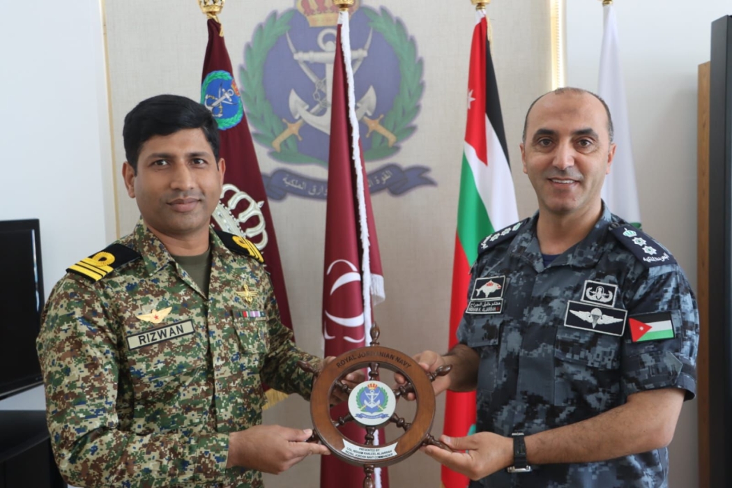 القوة البحرية والزوارق الملكية تنفذ تمريناً بحرياً مشتركاً مع الجانب الباكستاني...صور