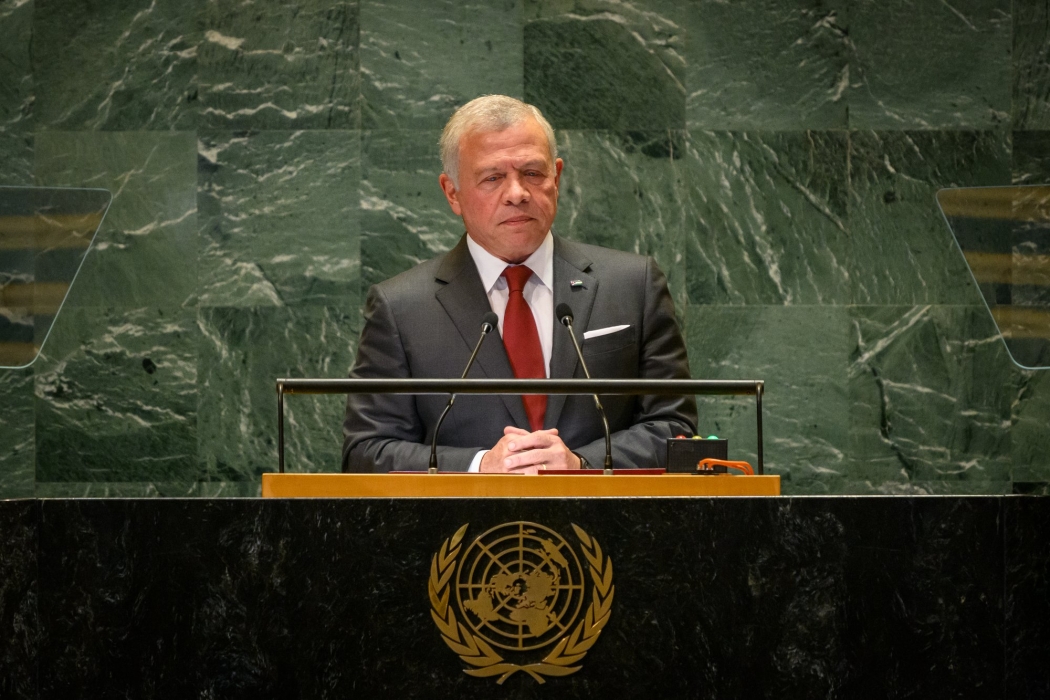 King at 79th UNGA urges countries to join Jordan in enforcing international Gaza Humanitarian Gateway